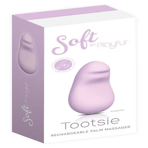 Soft by Playful Tootsie Rechargeable Palm Massager - Personal Massagers