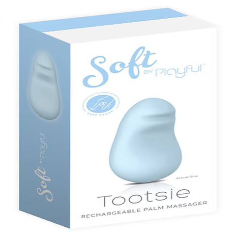 Soft by Playful Tootsie Rechargeable Palm Massager - Personal Massagers