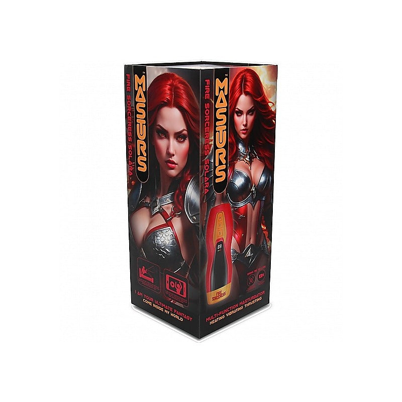 Solara Fire Sorceress Automatic Masturbator By Shots Toys - Masturbators and Strokers