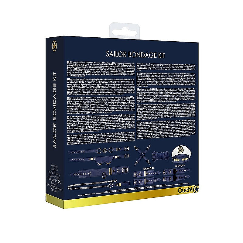 Sailor Couples Bondage Play Kit By Shots Toys - Bondage Kits