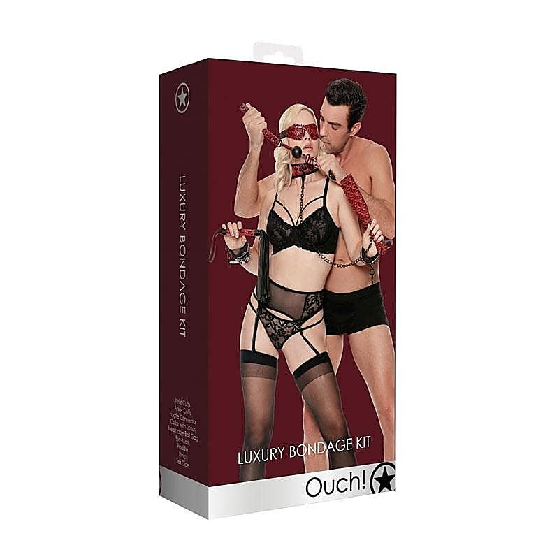 10 Piece Luxury Bondage Play Set By Shots Toys - Bondage Kits