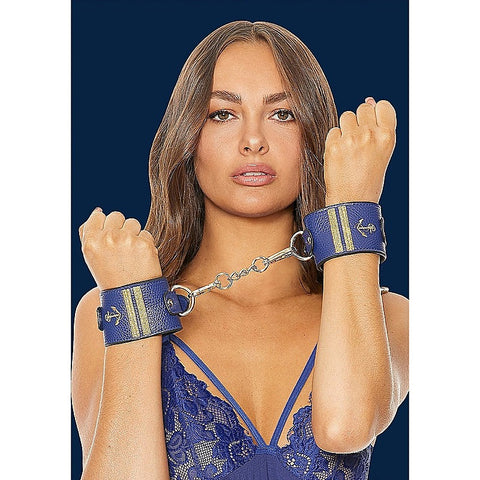 Shots Toys Sailor Theme Bondage Wrist Cuffs - Cuffs And Restraints