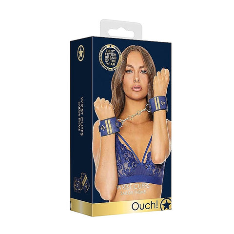 Shots Toys Sailor Theme Bondage Wrist Cuffs - Cuffs And Restraints