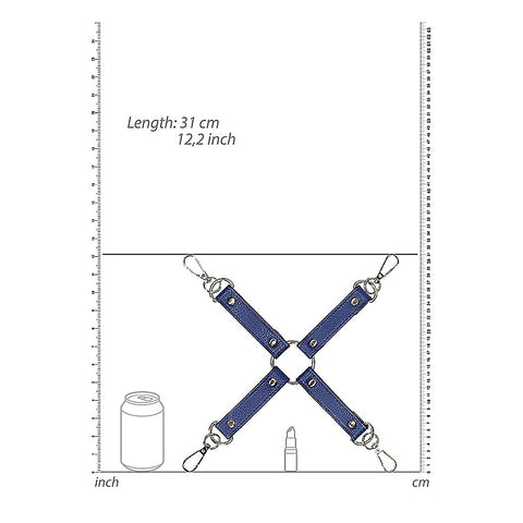 Sailor Theme Bdsm Hogtie Connector By Shots Toys - Cuffs And Restraints