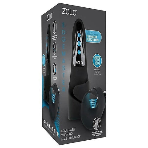 Zolo Edgemaster 7.2 Inch Vibrating Masturbator