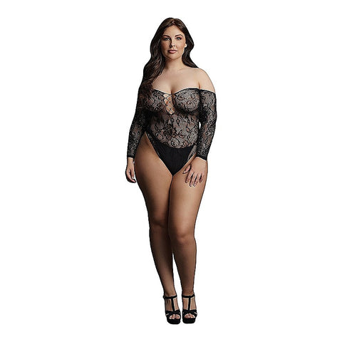 Wonder Rhinestone Sexy Womens Bodysuit By Shots Toys - Teddies and Bodysuits