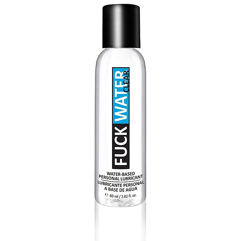 Clear Water Based Personal Lubricant By Fuckwater - Water Based Lubes