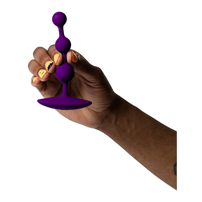 Romp Amp Flexible Silicone Anal Bead By Love Honey - Anal Beads and Balls