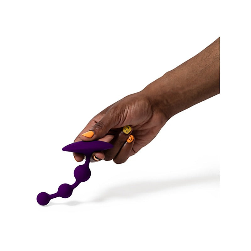 Romp Amp Flexible Silicone Anal Bead By Love Honey - Anal Beads and Balls