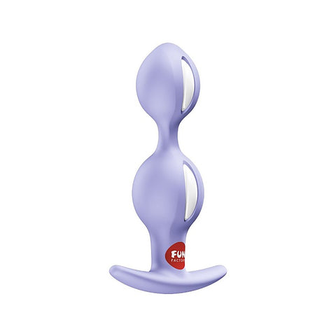 B Balls Duo Silicone Anal Plug By Fun Factory - Butt Plugs