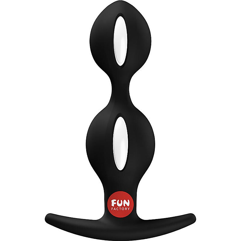 B Balls Duo Silicone Anal Plug By Fun Factory - Butt Plugs