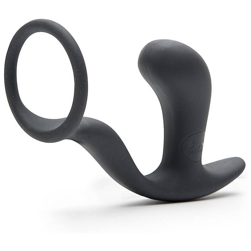 Bootie Ring Anal Plug With Cock Ring By Fun Factory - Butt Plugs