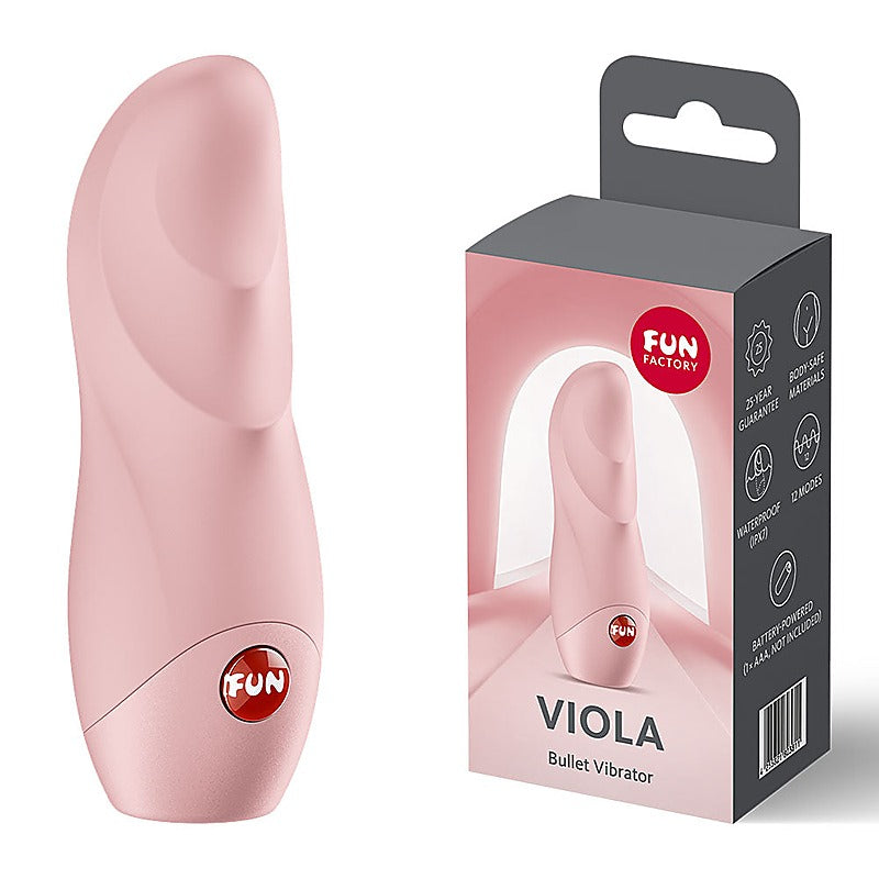 Viola Vibrating Bullet Massager By Fun Factory - Bullet Vibrators