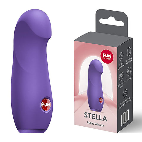 Stella Silicone Vibrating Bullet By Fun Factory - Bullet Vibrators