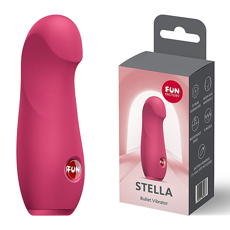 Stella Silicone Vibrating Bullet By Fun Factory - Bullet Vibrators