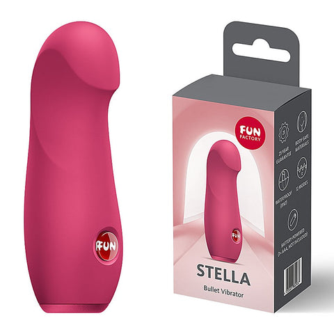 Stella Silicone Vibrating Bullet By Fun Factory - Bullet Vibrators