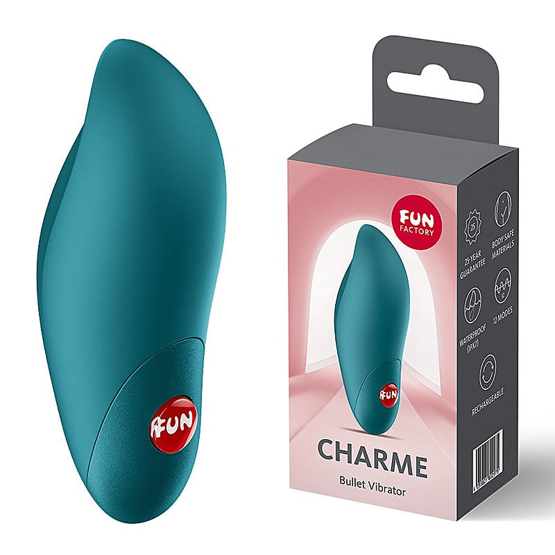 Charme Rechargeable Bullet Vibrator By Fun Factory - Bullet Vibrators