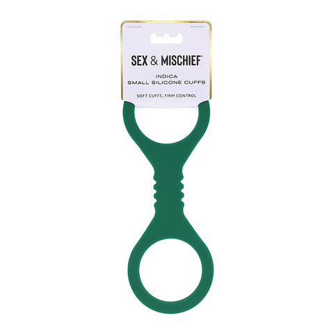 Indica Silicone Bondage Hand Cuffs By Sportsheets - Cuffs And Restraints
