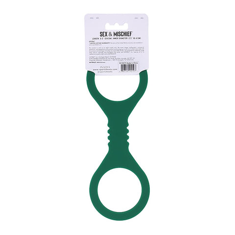 Indica Silicone Bondage Hand Cuffs By Sportsheets - Cuffs And Restraints