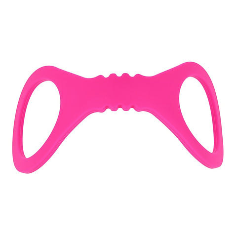 Sex & Mischief Hot Pink Fetish Play Silicone Hand Cuffs - Cuffs And Restraints
