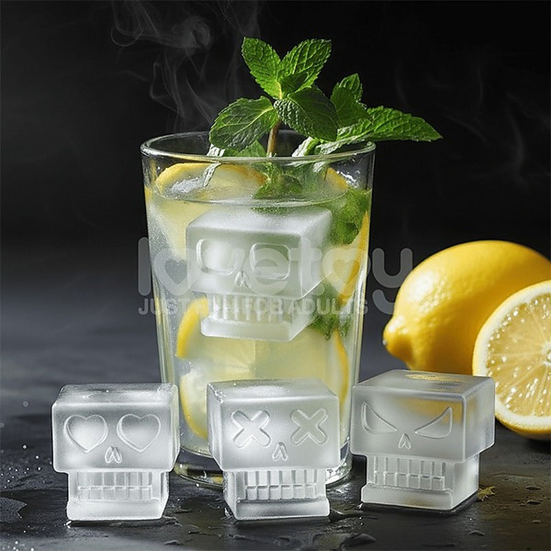 Bachelorette Party Skull Silicone Ice Tray By Lovetoy - Party Gifts and Novelties