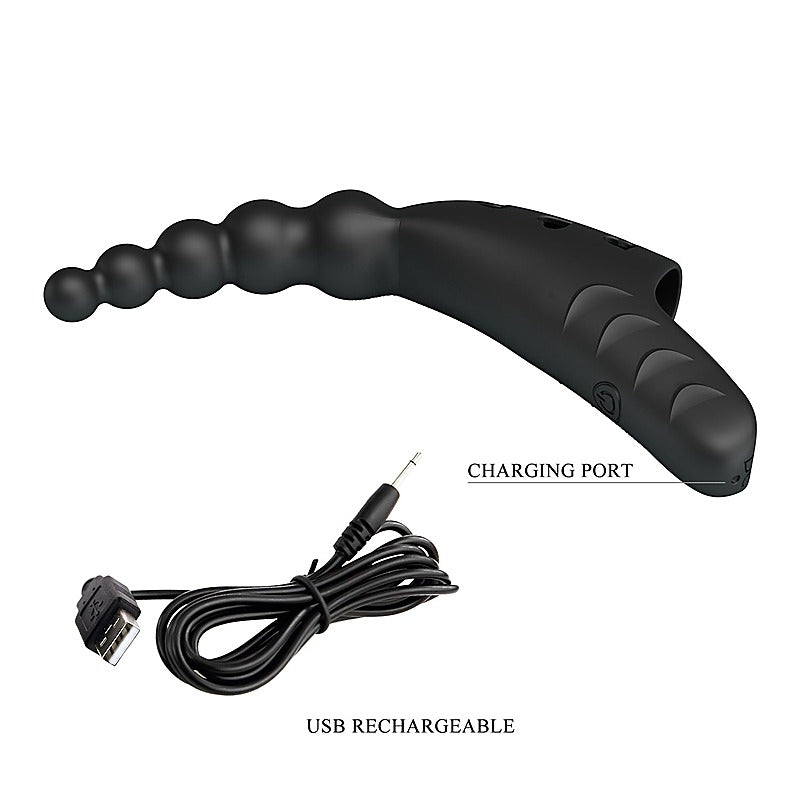 Rechargeable Honey Finger Vibrator By Baile - Finger and Tongue Vibrators