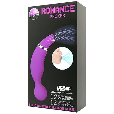 Romance Pecker Rechargeable Clitoral Stimulator By Baile - Clit Ticklers and Pulsators
