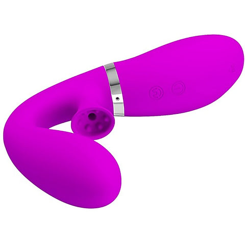 Desirable Magic Finger Vibrator With Suction By Baile - Finger and Tongue Vibrators