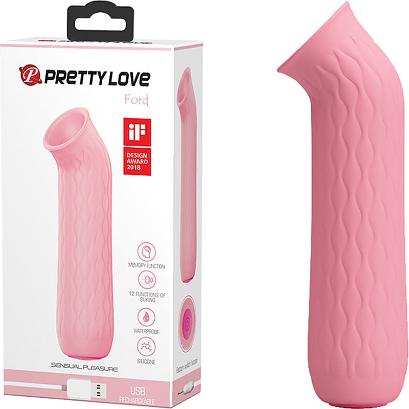 12 Functions Rechargeable Clitoral Massager By Baile - Clit Ticklers and Pulsators
