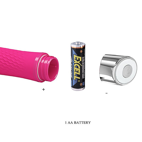 Sebastian Textured Silicone Bullet Vibrator By Baile - Bullet Vibrators