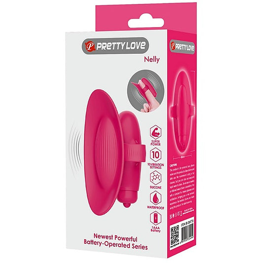 Baile Nelly Ribbed Silicone Finger Massager - Finger and Tongue Vibrators