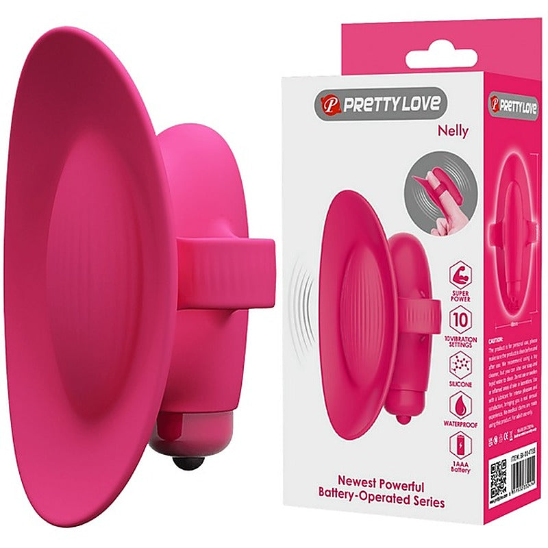 Baile Nelly Ribbed Silicone Finger Massager - Finger and Tongue Vibrators