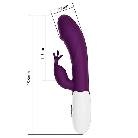 30 Functions Rabbit Style Clitoral Vibrator By Baile - Rabbit Vibrators
