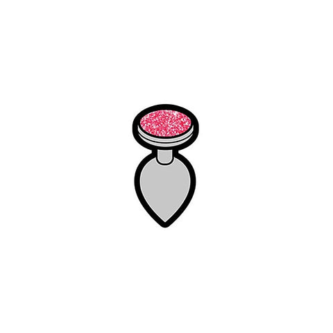 Gem Butt Plug Novelty Enamel Pin By Wood Rocket - Party Gifts and Novelties