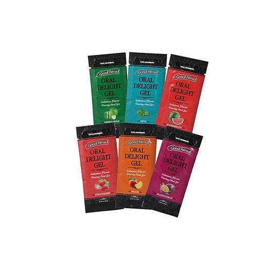 Doc Johnson GoodHead Oral Delight Gel 6 Piece Fruity