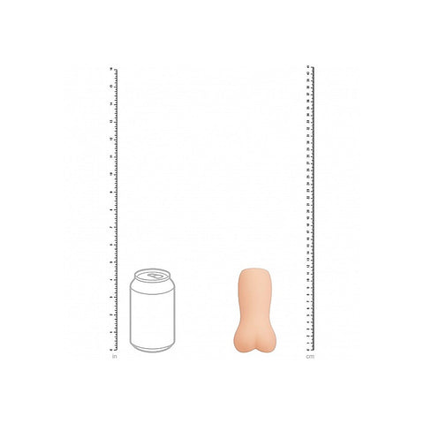 Xkin Raw Backline Realistic Butt Stroker By Shots Toys - Masturbators and Strokers