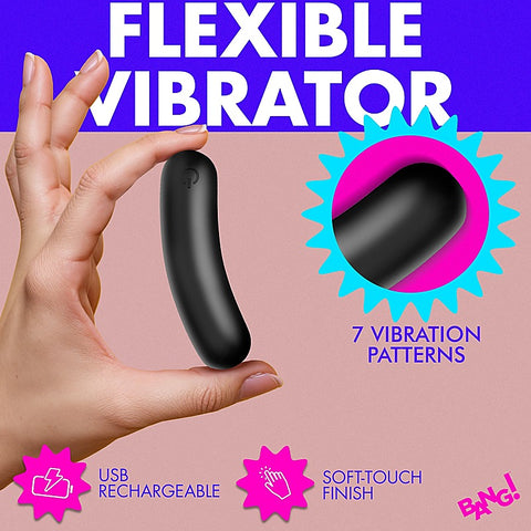 Bang! Flexible Silicone Bullet Vibrator By Xr Brands - Bullet Vibrators