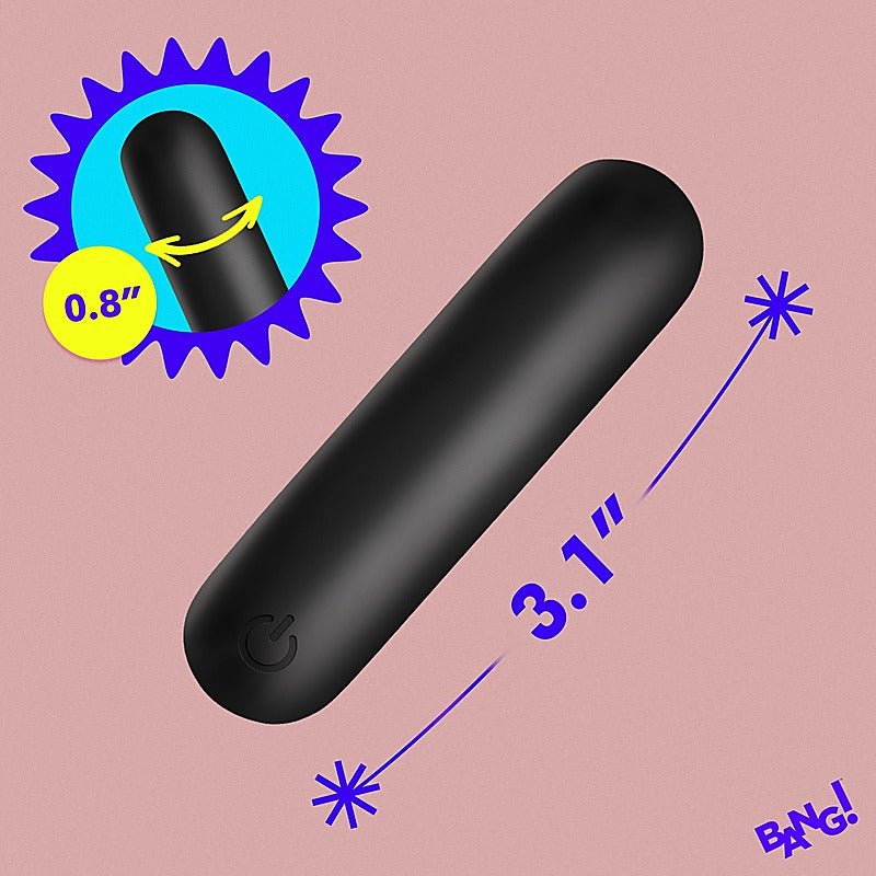 Bang! Flexible Silicone Bullet Vibrator By Xr Brands - Bullet Vibrators