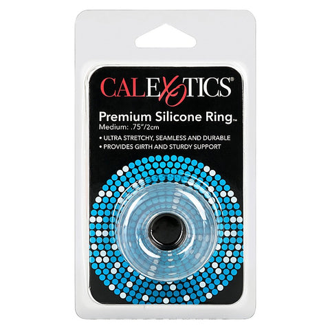 Silicone Cock Ring Medium by California Exotics - Stretchy Cock Rings