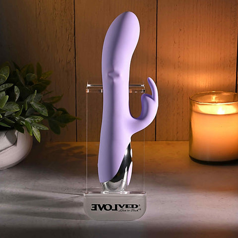 Spinderella Usb Rechargeable Rabbit Vibrator By Evolved - Rabbit Vibrators