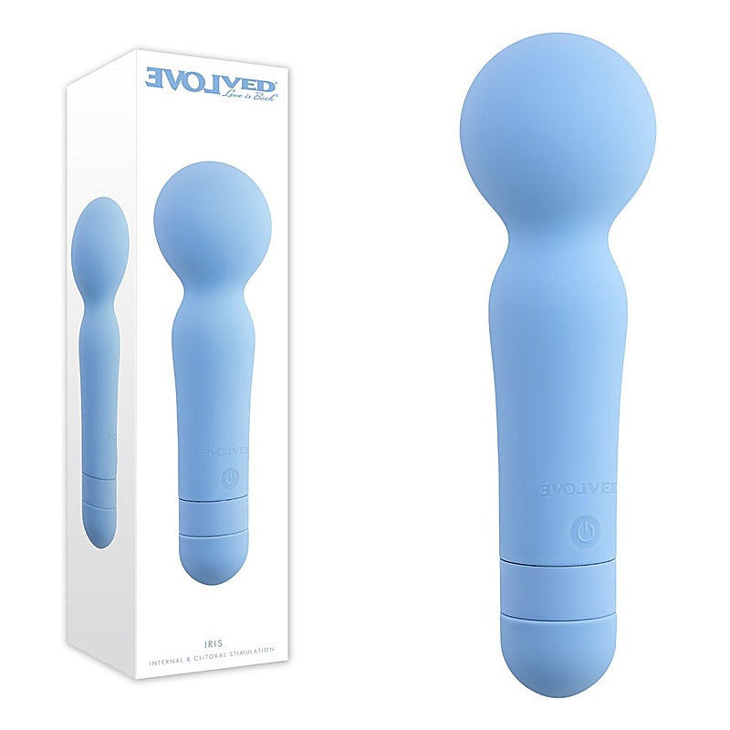 Iris Usb Rechargeable Body Wand Massager By Evolved - Body Wands