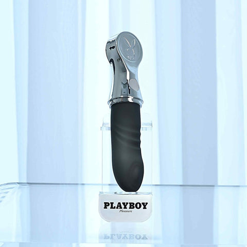 Playboy Pleasure Bon Voyage Rechargeable Tapping Vibrator - Personal Massagers