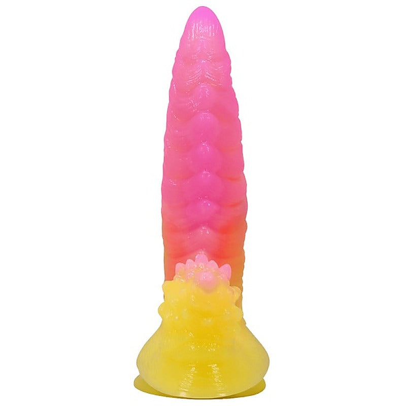 Flame Beast Rippled Monster Silicone Dildo By Baile - Realistic Dildos