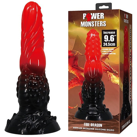 Baile Fire Dragon Monster Silicone Creature Dildo - Realistic Dildos