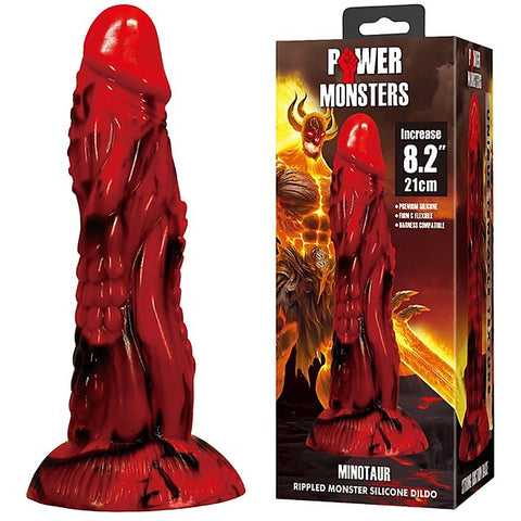 Minotaur Tapered Tip Fantasy Silicone Dildo By Baile - Realistic Dildos