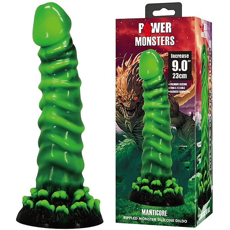 Manticore Suction Base Monster Silicone Dildo By Baile - Realistic Dildos
