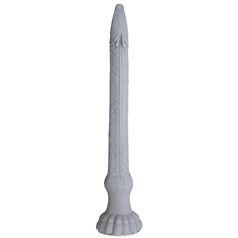 Basilisk 16.9 Inch Rippled Silicone Dildo By Baile - Realistic Dildos