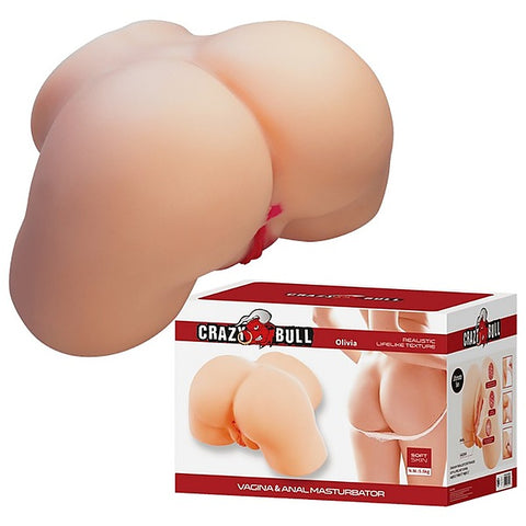 Olivia Realistic Texture Vagina & Anal Masturbator By Baile - Masturbators and Strokers