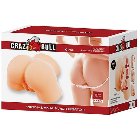 Olivia Realistic Texture Vagina & Anal Masturbator By Baile - Masturbators and Strokers
