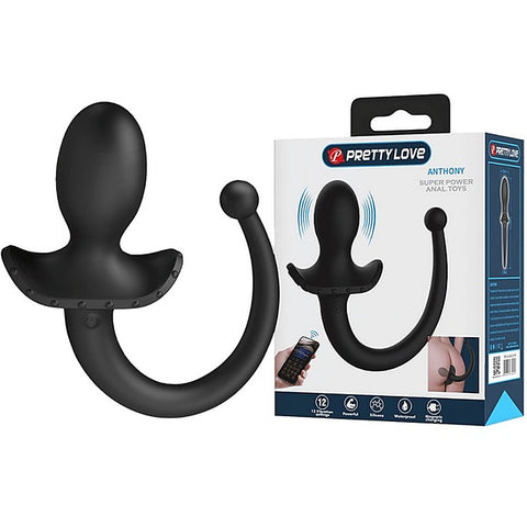 Anthony Vibrating App Control Tail Anal Plug By Baile - Butt Plugs